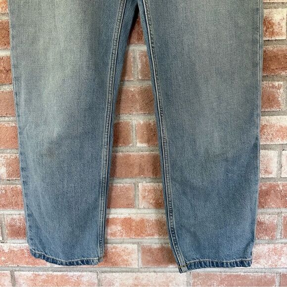 Everlane Summer Slouch Jeans Button Fly Relaxed Straight Women’s 25 Light Wash - Picture 4 of 12